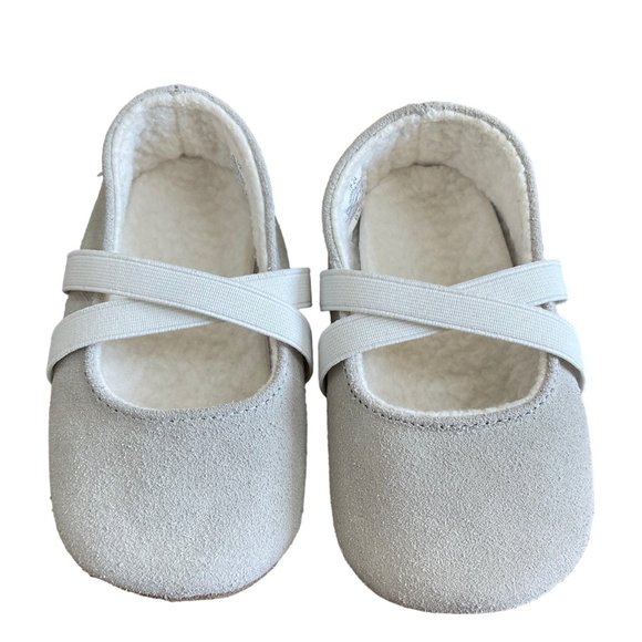 Robeez Other - Robeez Gray Slip On Soft Sole Shoes Toddler Size 18-24 Months
